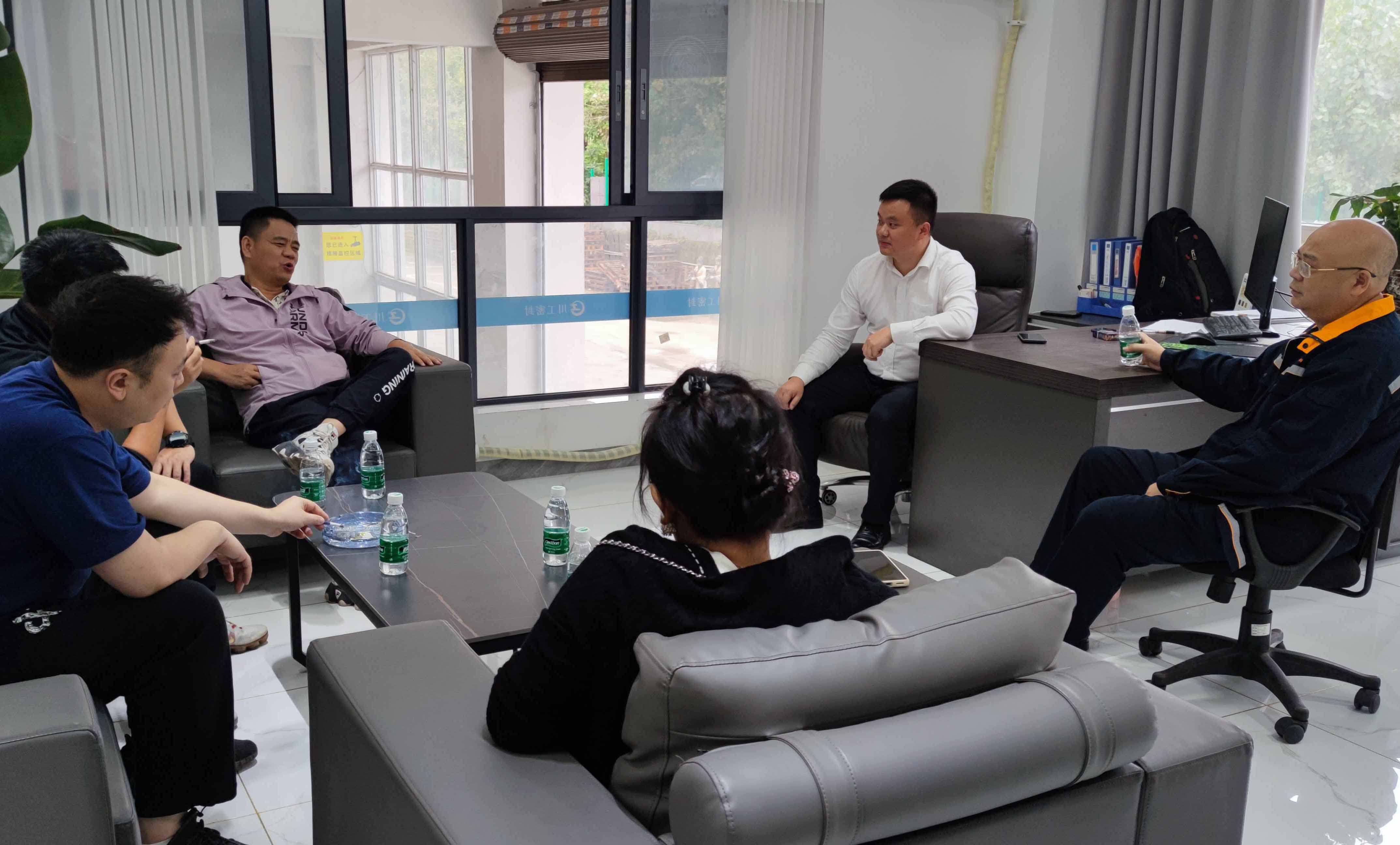 中國鋁業分公司領導蒞臨我公司考察